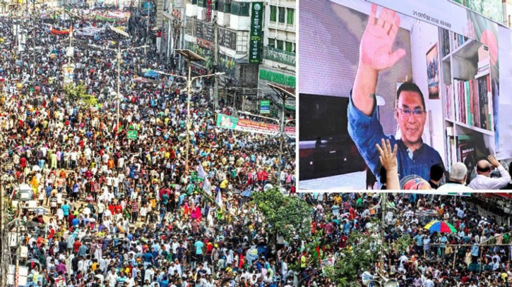 গণসমাবেশে নেতাকর্মীদের যে নির্দেশনা দিলেন তারেক রহমান