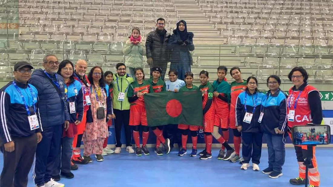 স্পেশাল অলিম্পিকে স্বর্ণ জিতলো বাংলাদেশ