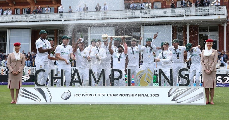 অবশেষে দক্ষিণ আফ্রিকা বিশ্ব চ্যাম্পিয়ন