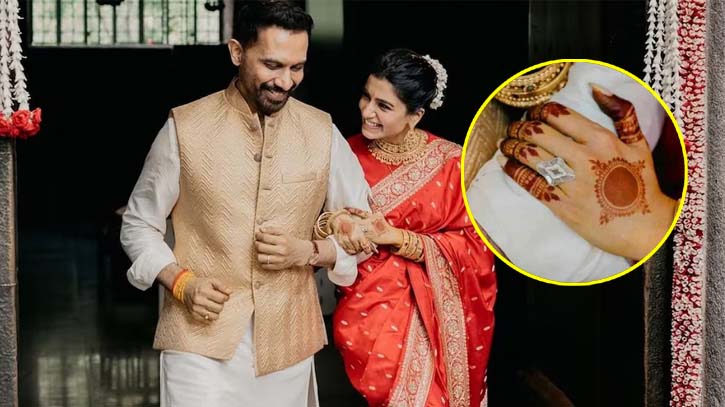 বিরল হীরা দিয়ে তৈরি সামান্থার বিয়ের আংটি, দাম শুনলে চমকে যাবেন!