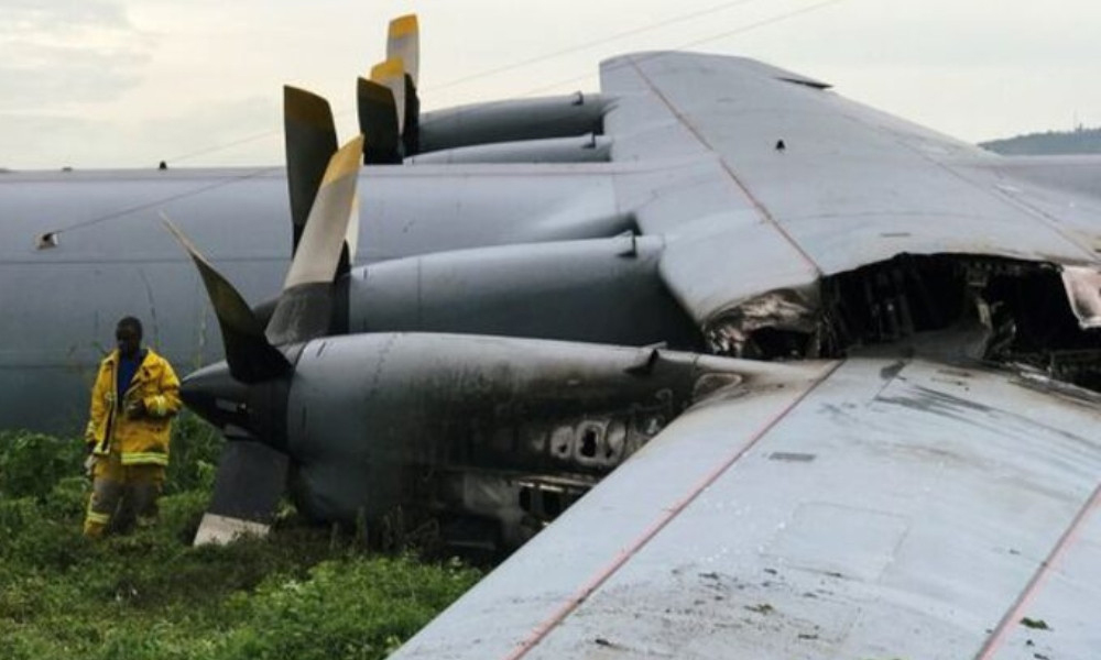 কঙ্গোতে সামরিক বিমান বিধ্বস্ত, সেনা কর্মকর্তাসহ নিহত ১৪